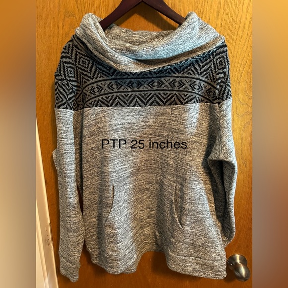 warehouse one Sweaters - Warehouse one 1X Cowell neck sweater